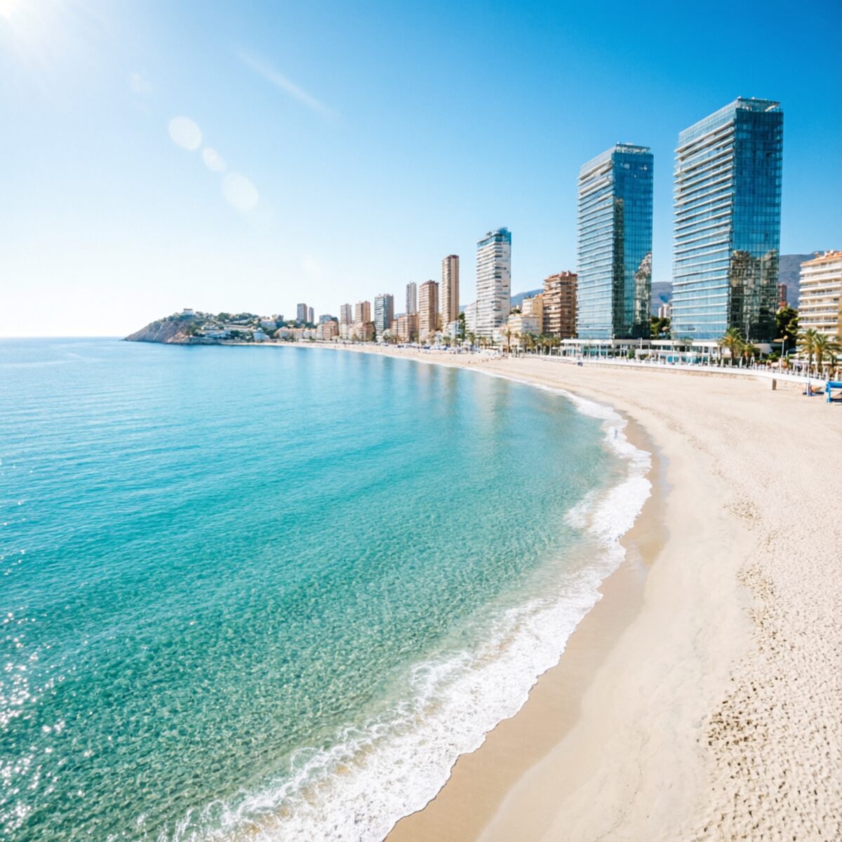 SUP session in Benidorm